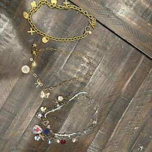 Charm necklaces selling all 3 charm necklaces